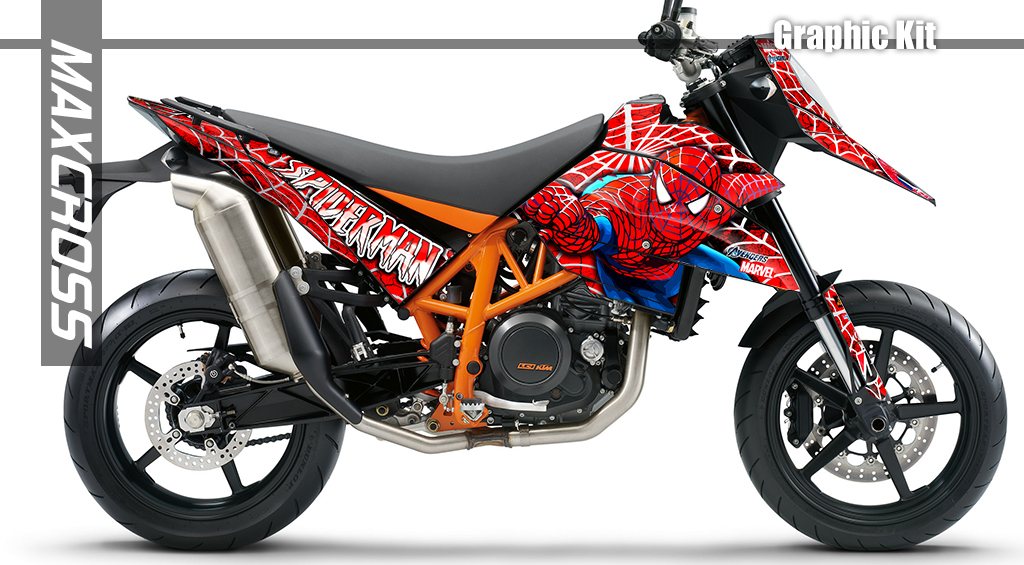 KTM 690SM 690SMR LC4 2007-2008' MSPSPIEDMAN STYLE